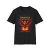 Phoenix Protocol T-Shirt — Fiery Phoenix Graphic Tee (Jeffrey Simmons)