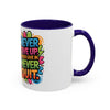 Never Give Up Colorful Inspirational Mug (11oz, 15oz)