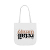 Canvas Tote Bag — "Retail Therapy" Printed Shopper
