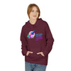 Glitch Comet Hoodie – Retro Vaporwave 'You Knew You Couldn't Fly' Graphic