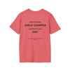 World Champion Overthinking T-Shirt — Funny Anxiety Humor Tee