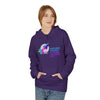 Glitch Comet Hoodie – Retro Vaporwave 'You Knew You Couldn't Fly' Graphic
