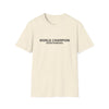 World Champion Overthinking T-Shirt — Funny Anxiety Humor Tee