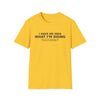 I Have No Idea What I’m Doing T-Shirt — Funny Minimalist Graphic Tee