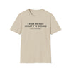 I Have No Idea What I’m Doing T-Shirt — Funny Minimalist Graphic Tee