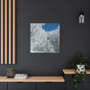 Winter Church Canvas Print