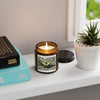 Butterfly Essence Scented Soy Candle - Eco-Friendly Amber Jar
