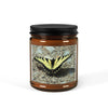Butterfly Essence Scented Soy Candle - Eco-Friendly Amber Jar