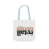 Canvas Tote Bag — "Retail Therapy" Printed Shopper