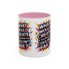 Motivational Color Pop Mug – "What Would Create If You Knew You Couldn't Fail?"