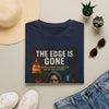 The Edge Is Gone T-Shirt | Book Cover Design, Moody Urban Portrait
