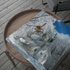 Winter Snow Chapel Wrapping Paper — Scenic Holiday Gift Wrap