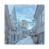 Snowy Village Canvas Art