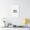 Progress Not Perfection Canvas | Handwritten Marker Brush Script, Motivational Wall Art