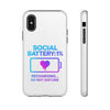 Social Battery Case - Keep Your Energy Charged!