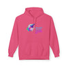 Glitch Comet Hoodie – Retro Vaporwave 'You Knew You Couldn't Fly' Graphic