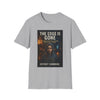 The Edge Is Gone T-Shirt | Book Cover Design, Moody Urban Portrait