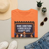 Funny Game Show T-Shirt — "Name Something a Drug Dealer Always Says" Graphic Tee
