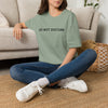 Do Not Disturb T-Shirt — Minimalist Graphic Tee with Back Checklist