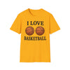 Ladies Funny Basketball T-Shirt — Funny Basketball Tee for Women
