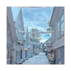 Snowy Village Canvas Art