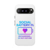 Social Battery Case - Keep Your Energy Charged!