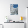 Winter Church Canvas Print