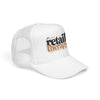 Retail Therapy Trucker Hat — Embroidered Foam Mesh Cap