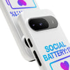 Social Battery Case - Keep Your Energy Charged!