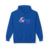 Glitch Comet Hoodie – Retro Vaporwave 'You Knew You Couldn't Fly' Graphic