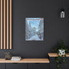 Snowy Village Canvas Art