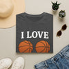 Funny Ladies Basketball T-Shirt — Women's Basketball Tee