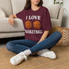 Funny Ladies Basketball T-Shirt — Women's Basketball Tee