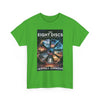 The Eight Discs Book Cover T‑Shirt — Fantasy Sci‑Fi Novel Tee by Jeffrey Simmons
