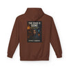 Unisex Fleece Hoodie - 'The Edge is Gone' Inspirational Design
