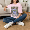 Graphic T-Shirt — "I Survived Monday Barely" Casual Women's Tee