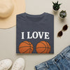 Funny Ladies Basketball T-Shirt — Women's Basketball Tee
