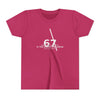 Youth Tee — '67 If You Know You Know' Minimalist Graphic T‑Shirt