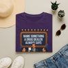 Funny Game Show T-Shirt — "Name Something a Drug Dealer Always Says" Graphic Tee