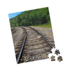 Scenic Railroad Tracks Puzzle — Landscape Jigsaw (110/252/520/1014 pcs)