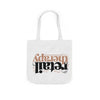 Canvas Tote Bag — "Retail Therapy" Printed Shopper