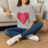 you are literally the only person I like T-Shirt | Heart Typography Valentine