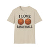 Ladies Funny Basketball T-Shirt — Funny Basketball Tee for Women