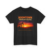 Boomtown Problem Solver T-Shirt – West Texas Energy Country Sunset Tee