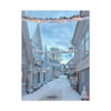 Snowy Village Canvas Art