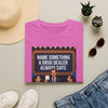 Funny Game Show T-Shirt — "Name Something a Drug Dealer Always Says" Graphic Tee
