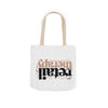 Canvas Tote Bag — "Retail Therapy" Printed Shopper