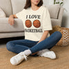 Ladies Funny Basketball T-Shirt — Funny Basketball Tee for Women