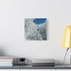 Winter Church Canvas Print
