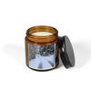 Winter Serenity Scented Soy Candle - Amber Jar